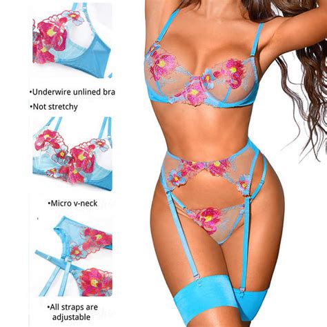 Transparent Sexy Hot Fashion Show Lingerie Elegant Seductive