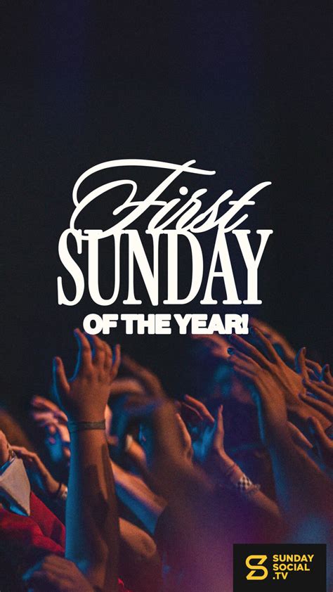 First Sunday of the year! - Sunday Social