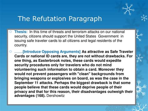 PPT How To Write A Refutation Paragraph PowerPoint Presentation Free