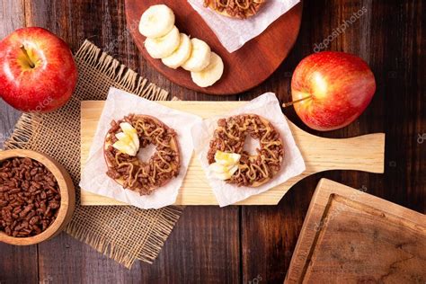 Snack De Fiesta Creativo Para Las Vacaciones Rondas De Manzana Con