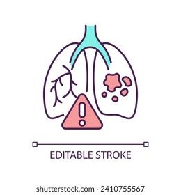 Enfermedad Respiratoria M S De Ilustraciones Y Dibujos De