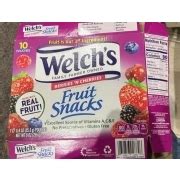 Welch S Fruit Snacks Berries N Cherries Calories Nutrition Analysis