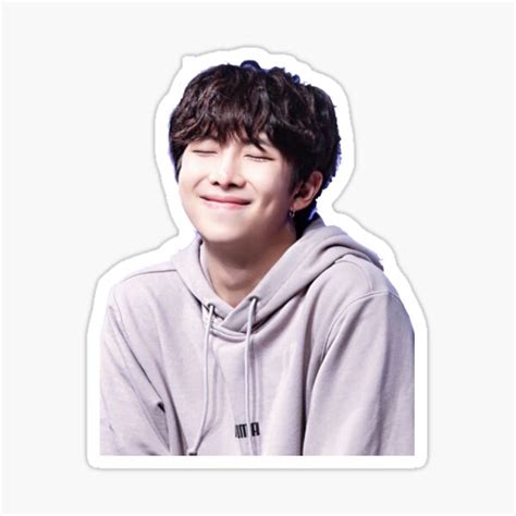 "BTS- RM dimples" Sticker by CarrieYung | Redbubble