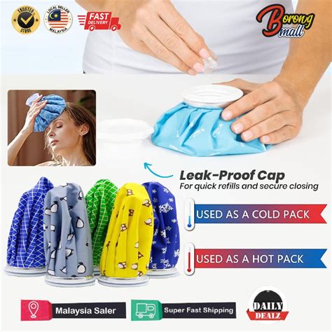 Inch Reusable Cooler Ice Pack Theraphy Pain Relief Injury Care Hot Cold Water Bag Pek