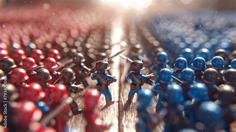 modern  historic depiction  war   cute  render ai generated