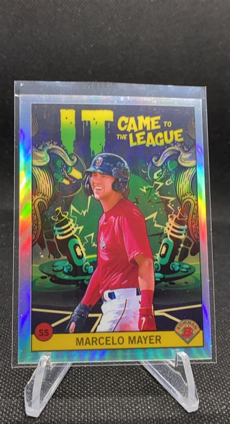 2022 Bowman Chrome Marcelo Mayer It Came To The League Boston Red Sox