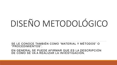 DiseÑo MetodolÓgico Curso Tesis Guia Practica Para Tesis Ppt