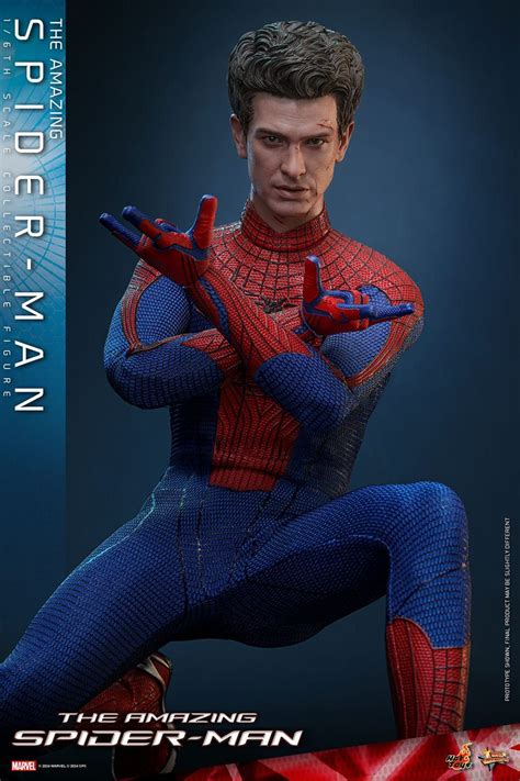 Spider Man Hot Toys MMS771 The Amazing Spider Man 1 6 Figure