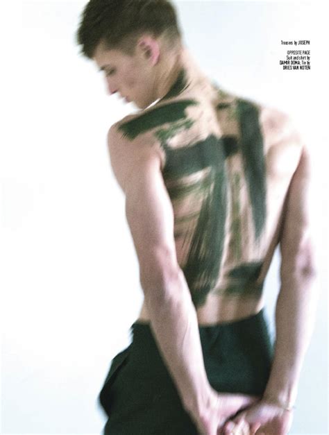 David Trulik Dons Military Inspired Fashions For August Man Shoot The