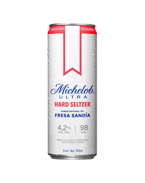 Michelob Ultra Hard Seltzer Fresa Sandia Ml