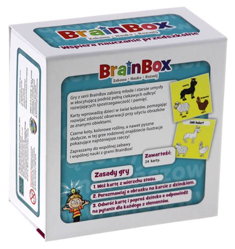 Brainbox Poznaj Kolory Sklep Gryplanszowe Pl Gry Dla Dzieci