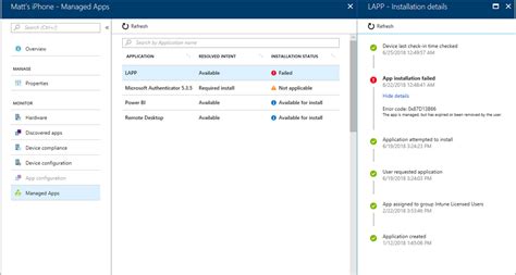 Troubleshooting App Installation Issues With Intune Intune Microsoft Learn