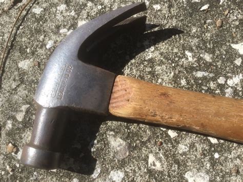 Vintage Plumb Leader 13 Oz Claw Hammer L82 Handle End 4614254159