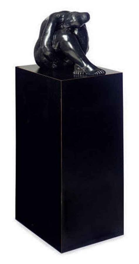 Jose Kuri Brena Crouching Nude 1974 MutualArt