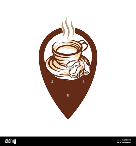 Illustration Vectorielle Avec Logo Coffee Design Vectoriel Du Logo Du