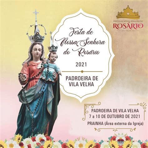 Festa De Nossa Senhora Do Rosário Arquidiocese De Vitória