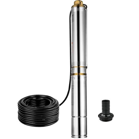 Vevorbrand Deep Well Pump Hp Submersible Well Pump Gpm V Deep