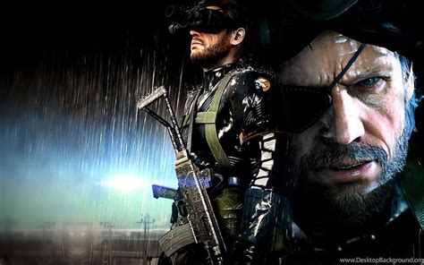 Videojuegos Metal Gear Solid V Ground Zeroes Big Boss Fondo De