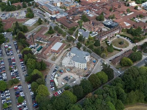 Aerial View of Castle Hill Hospital is an NHS Hospital Editorial Stock ...