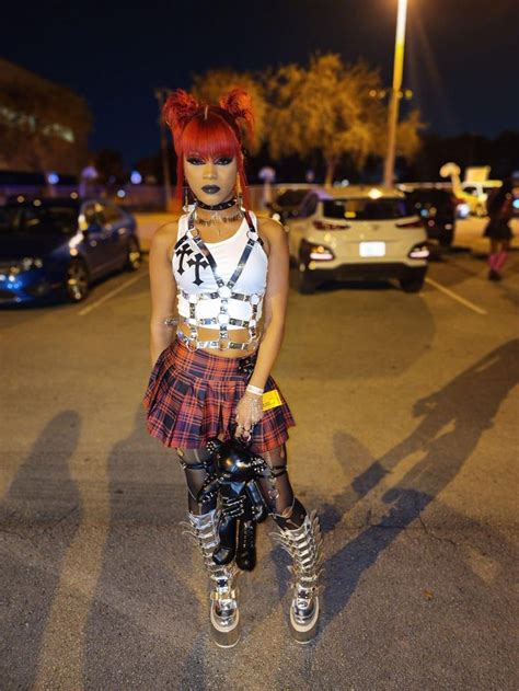 Afro Punk Outfits Punk Style Outfits Pastel Goth Outfits Chic