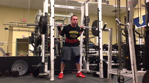 4 Weeks Out Squat Powerlifting Workout Youtube