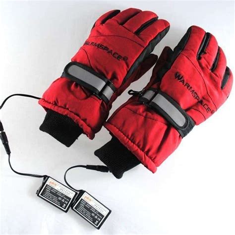 2 pièces Gants chauffants électriques rechargeables pour hommes et