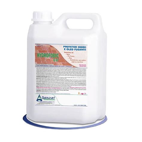 Hydrofobic q07 protetor hidro e óleo fugante quimiart 5 litros