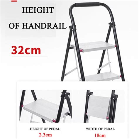 Foldable Hand Trolley Ladder Cart 2 In 1 Ladder Zhengsway