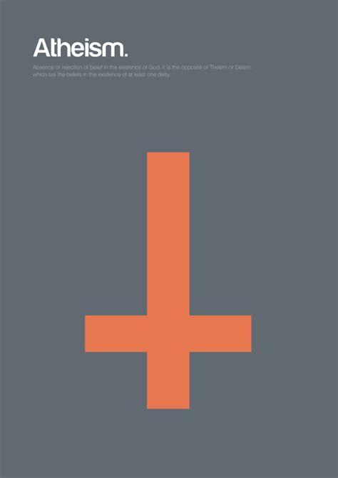 Minimalist Posters On Philosophical Theories Graphic Art News