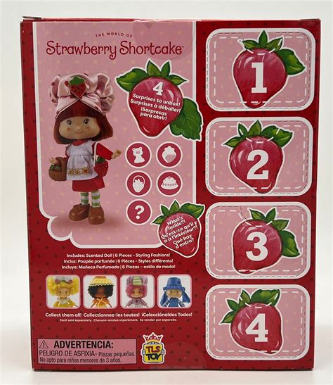 Strawberry Shortcake The Loyal Subjects 5 5 Poseable Reboot Fashion Doll Etsy