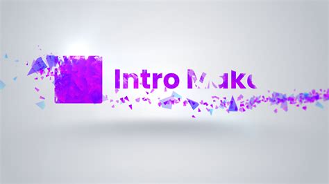 Particle Reveal Logo Intro Maker