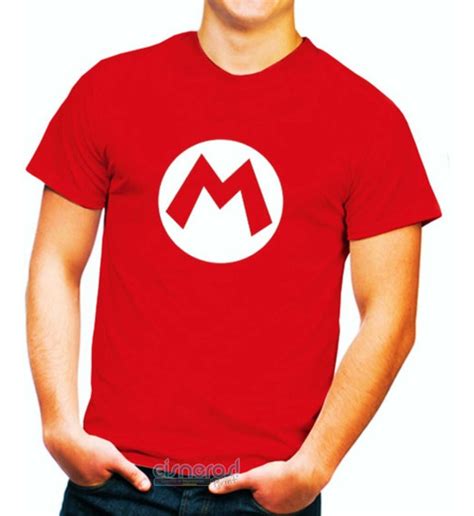 Playera Roja Mario Bros Mercadolibre