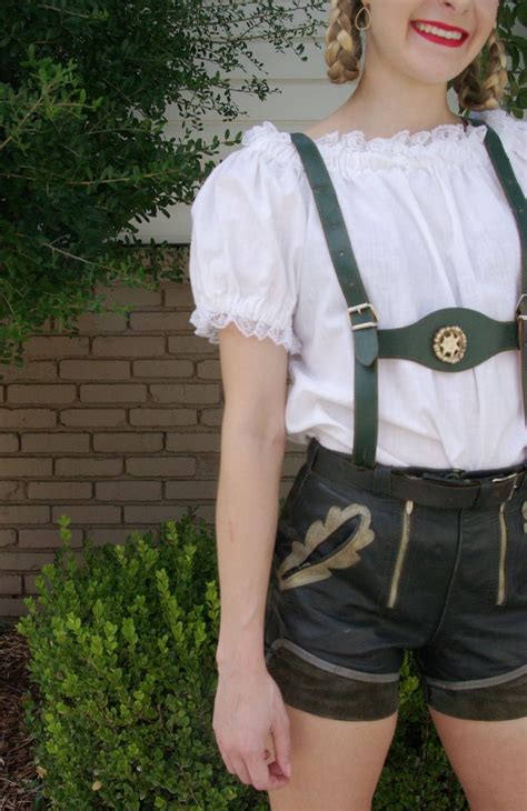 Authenic Lederhosen Perfect For Oktoberfest Vintage Dresses Trending