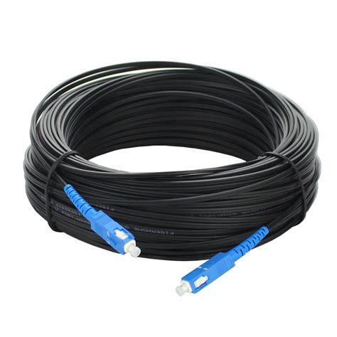 Scapc Scupc Patchcord G A G A Sm Ftth Flat Fiber Opticoptical Drop