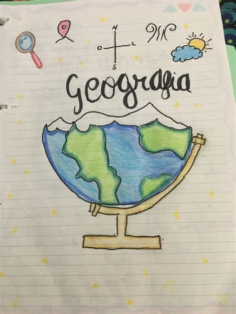 Lettering Para Geografia Ideias Para Cadernos Frases De