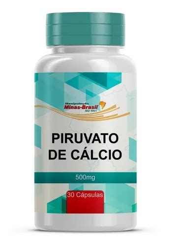 Piruvato De C Lcio Mg C Psulas Parcelamento Sem Juros