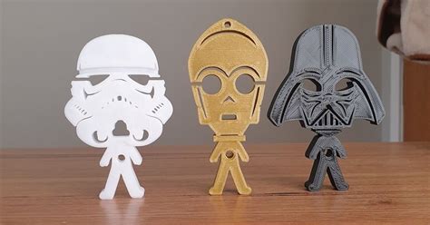 Star Wars Earphones Holders By 3dprintbunny Download Free Stl Model