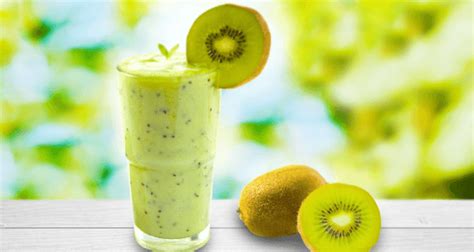 Batido De Pl Tano Kiwi Y Mandarina Batido De Leche Recetas