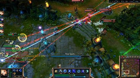 LOL 5v5 Bug Lux Ashe Low Orbit Ion Cannon YouTube