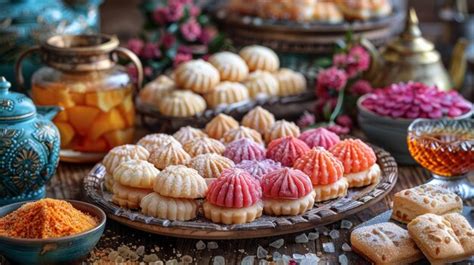 Galletas De Semolina Maamoul O Mamoul Con Decoraci N De Dallah Y