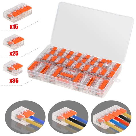 75x für Wago Klemmen WegeKlemme mit Hebel 221 412 221 413 221 415