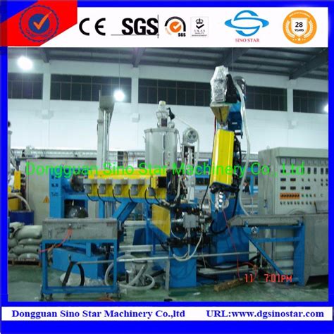 Cable Extruder Machine With Stripping Machine For Extruding Jacket