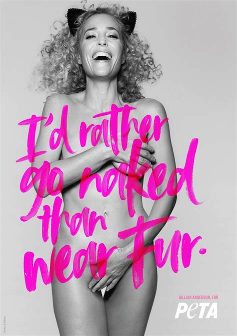 Peta Ends I D Rather Go Naked Than Wear Fur Campaign