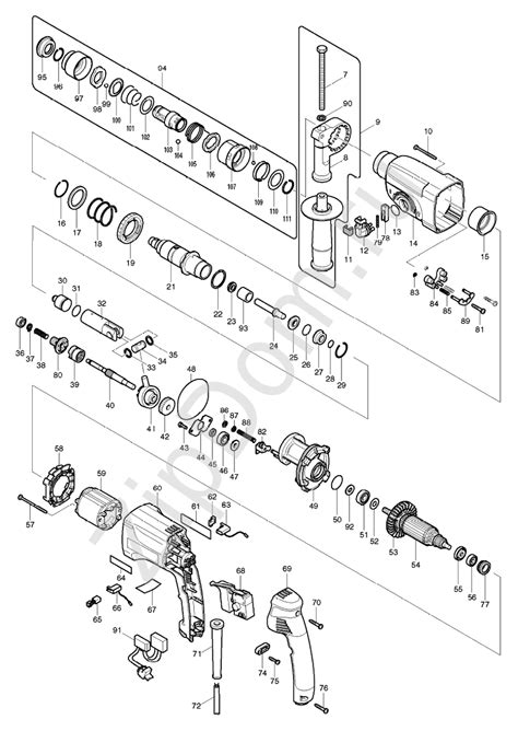 Якорь MAKITA HR2450/2440/2450FT/2455
