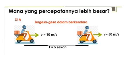 Rumus Percepatan Lengkap Dengan Penjelasan Contoh Soal Dan Pembahasan