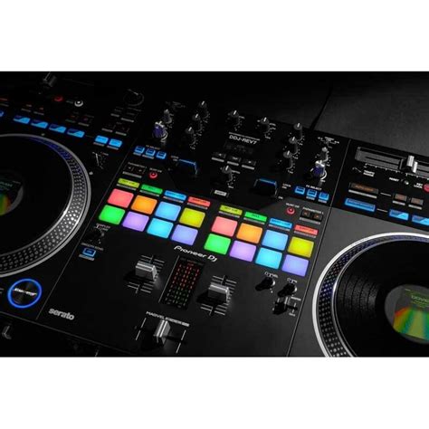 Pioneer DJ DDJ REV7 Black Scratch Style 2ch DJ Controller For Serato