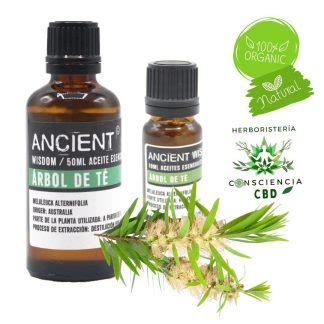 ÁRBOL DE TÉ Aceite Esencial Natural Orgánico TIENDA CBD CANNABIS