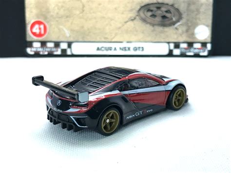 Đồ Chơi Mô Hình Siêu Xe Hot Wheels Boulevard HCR23 GJT68 Acura NSX GT3