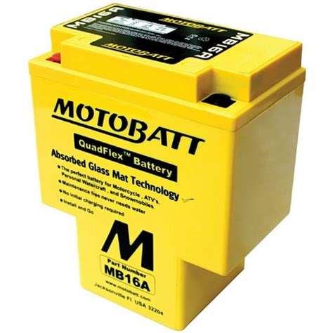 Db Electrical Mb16a Battery Compatible Withreplacement For Motobatt 17