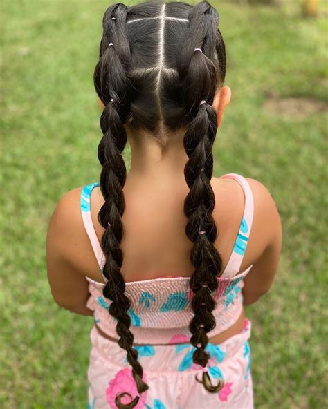 Penteado Infantil Preso Semi Preso E Tran As Fotos